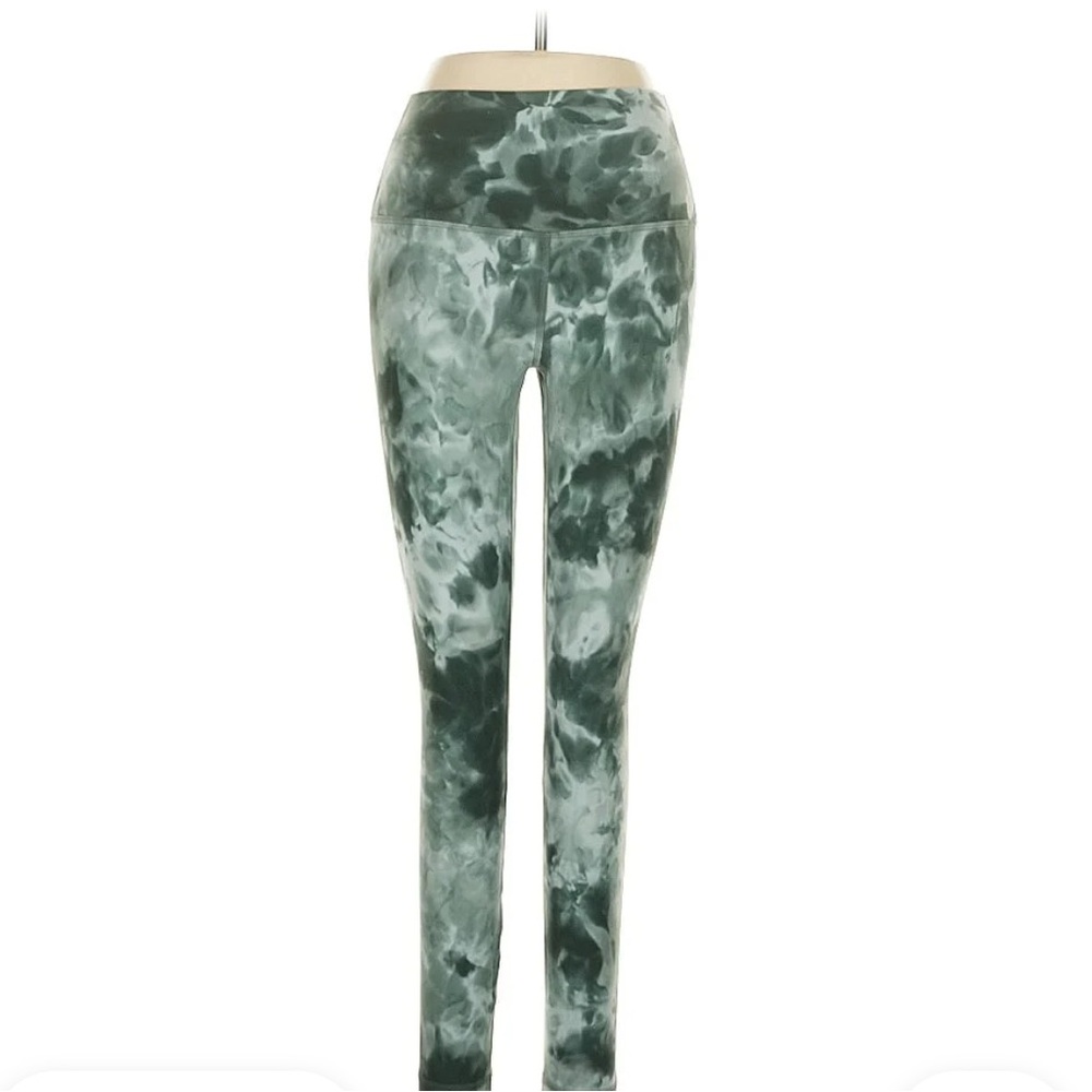 Lululemon marble Green Leggings